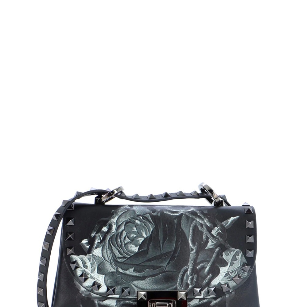 Valentino Garavani X Undercover Rockstud Flip Lock Crossbody Bag - Picture 13 of 15